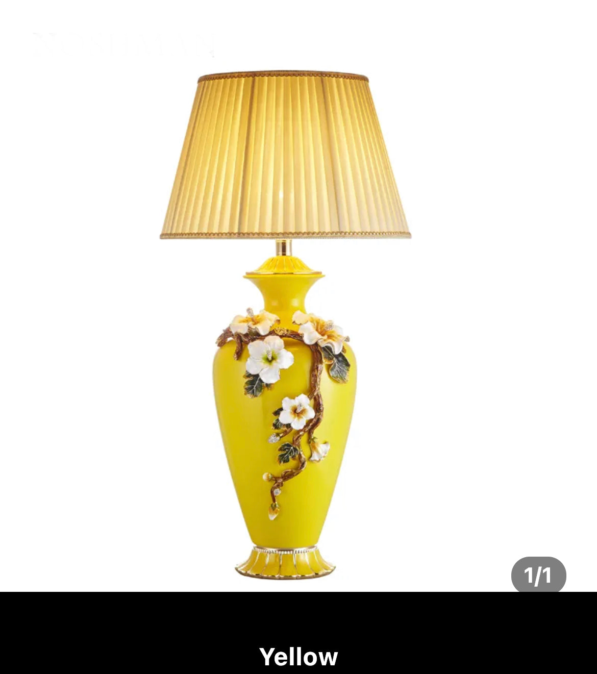 Table Lamp Designer Decorative Shades Ceramic Enamel Vintage Table Lamps 