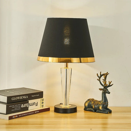 Table Lamp Durable Crystal Switch Touch Luxury Design Table Lamps