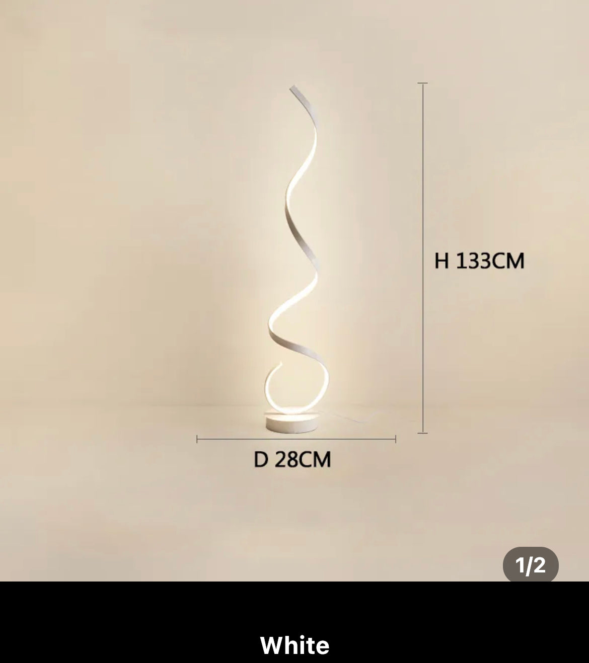 Floor Lamp Adjustable Color Glass And Metal Floor Lamps 