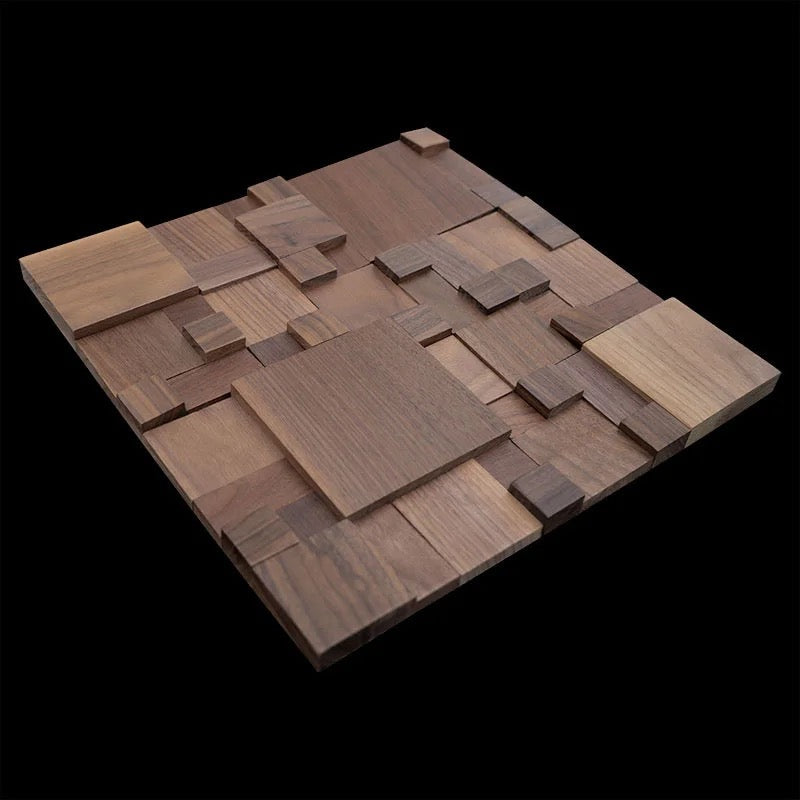 Wall Panel Luxury Home Decoration Solid Timber 3D Interior Room Wall Panels