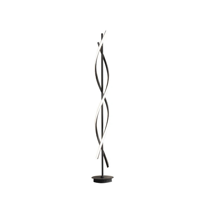 Floor Lamp Modern Fancy Art Spiral Design Led Floor Lamps