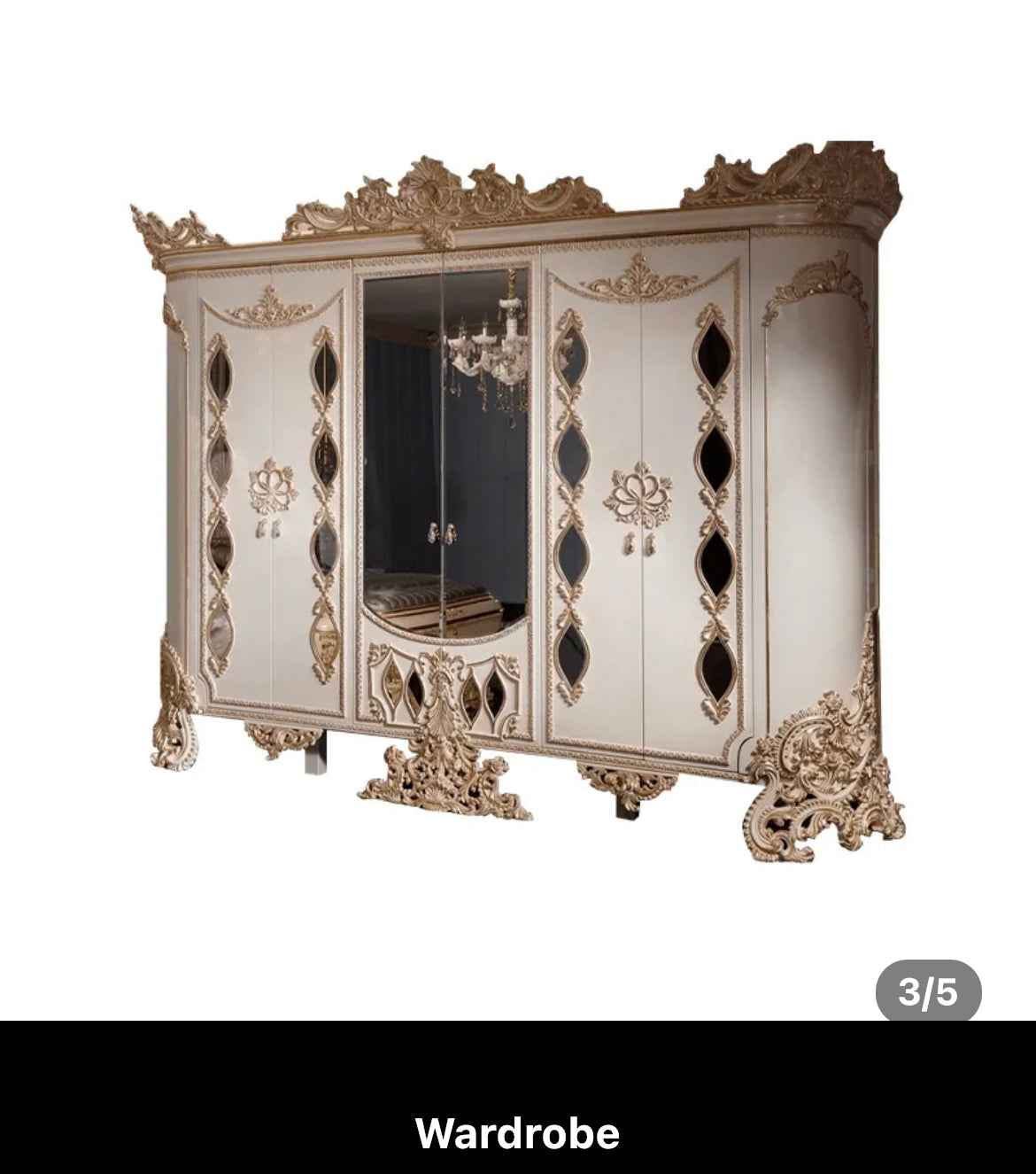 Bedroom Set European Antique Queen Bedroom Furniture Solid Wood Italian Baroque Design Furniture