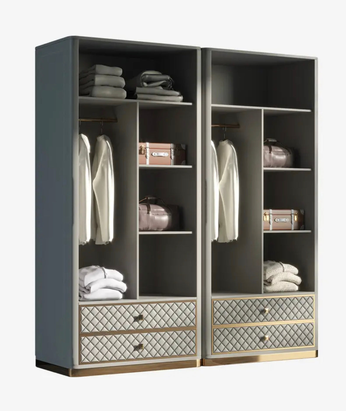 Wardrobe Modern Luxury Style Bedroom Furniture Italian Design Wardrobes