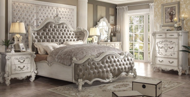 Double Bed Luxury Master Bedroom Furniture High End Baroque Design Bedroom Sets