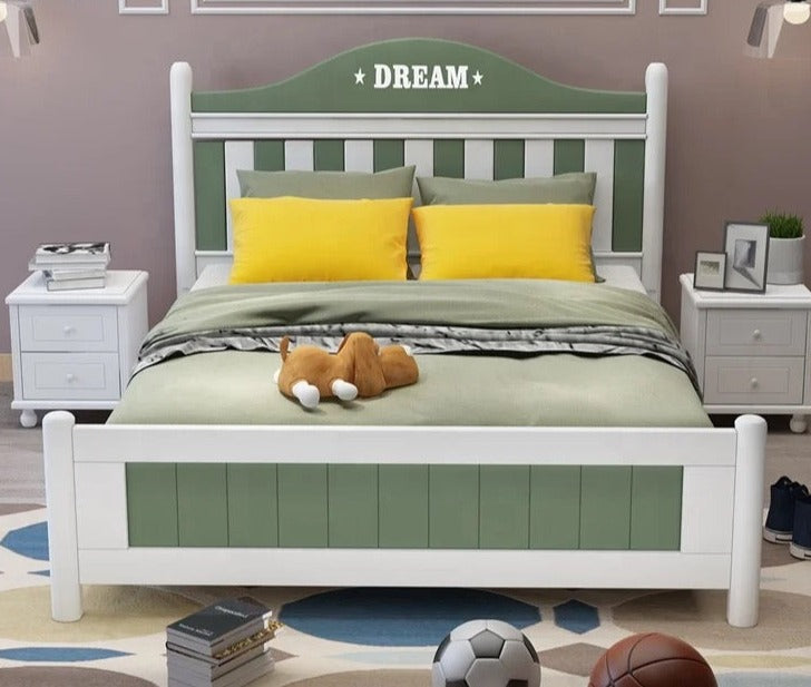 Kids Bed Modern Bedroom Furniture Set Frame Room Single Children Bed