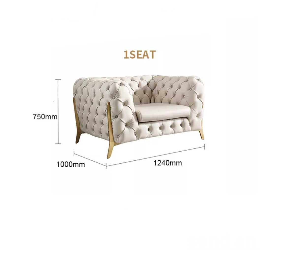 Sofa New Arrive Modern Italian Design Luxury Style Home Furniture U Shape Leather Sofa Set