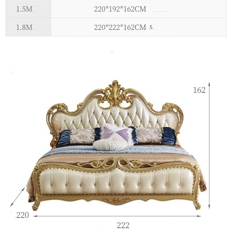 Bedroom Furniture Luxury Baroque Design Furnitures Home Bedroom Bed Set