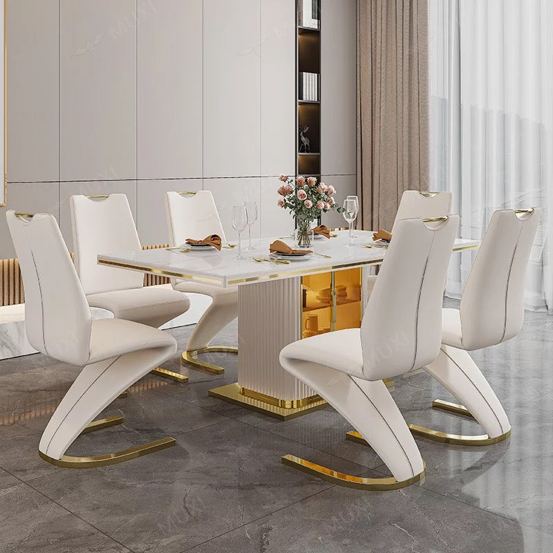 Dining Table Modern Minimalist Light Luxury Living Room Furniture Esszimmertisch