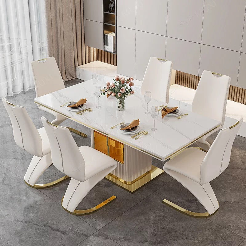 Dining Table Modern Minimalist Light Luxury Living Room Furniture Esszimmertisch