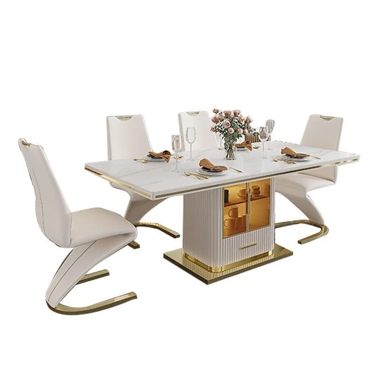 Dining Table Modern Minimalist Light Luxury Living Room Furniture Esszimmertisch