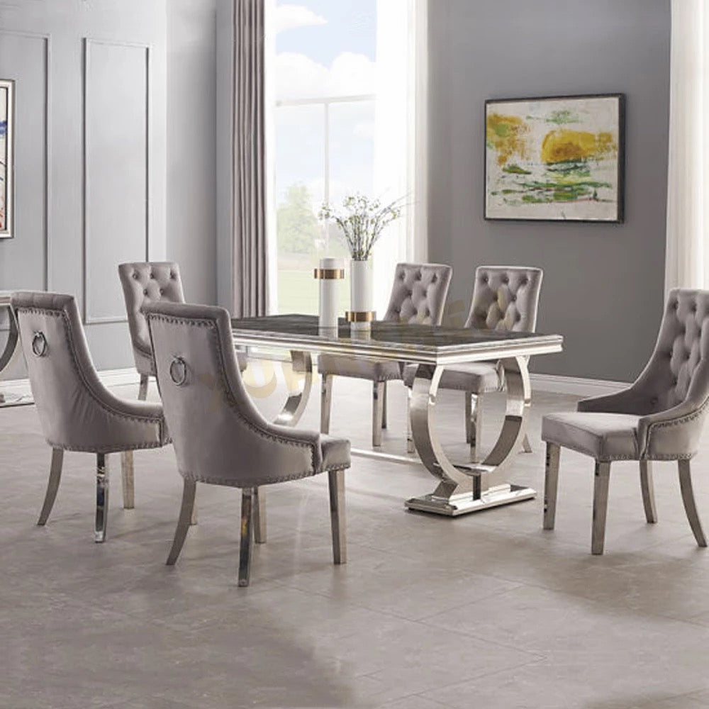 Dining Table Luxury Royal Dining Table Modern Marble Esszimmertisch