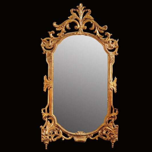 Mirror Antique Frame Design Vintage Noble Wall Brass Mirrors Home Decor 