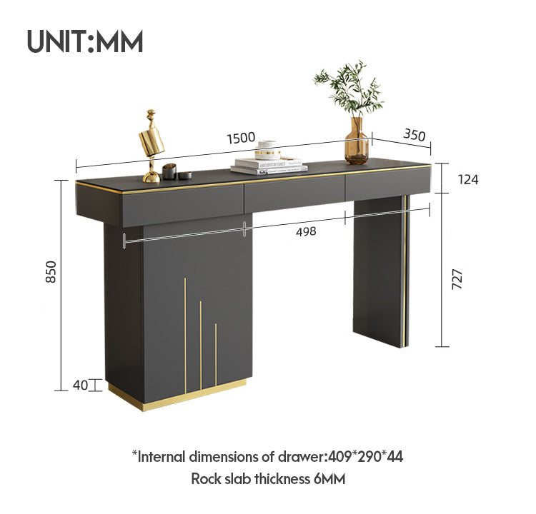 Consoles Wall Table Living Room Furniture Simple Modern Nordic Design Black Gold Porch 