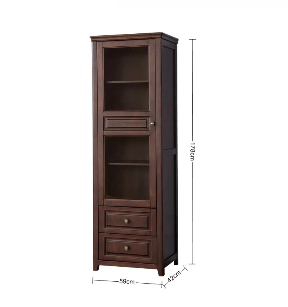 Cabinets American Rural Style Storable Living Room Furniture Solid Wood Cabinets