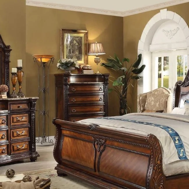 Bedroom Furniture Set Classic King Size Royal Baroque Luxury Bedroom Furniture Design