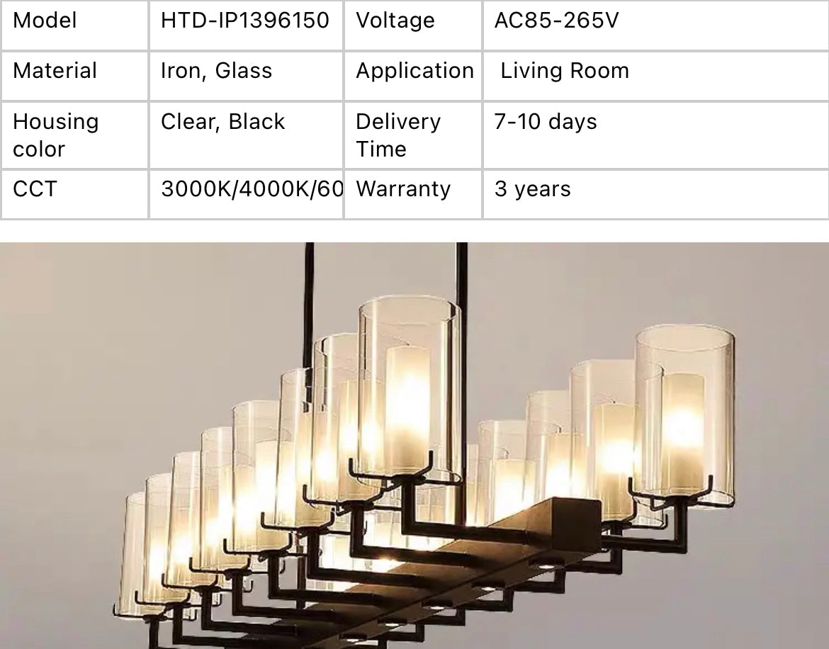 Pendant Light New Design Indoor Iron Glass Lighting Dinning Living Room Pendant Lights