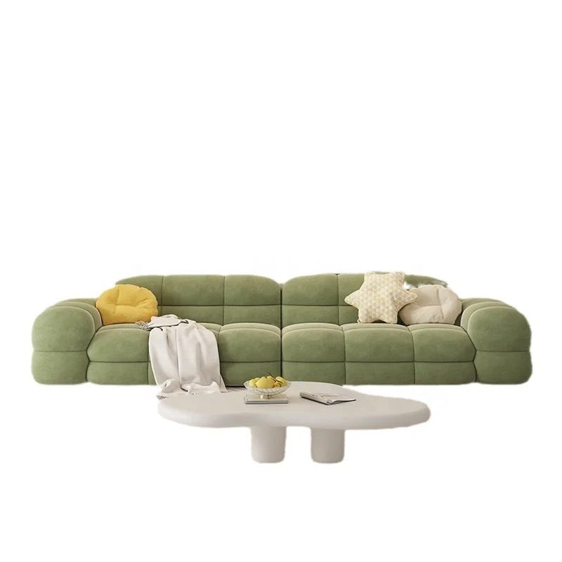 Green Sofa Modern Luxury Italian Style Sofa Set Upholstered Sectional Green Sofa