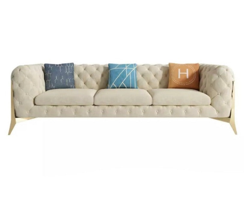 Sectional Sofa Units Italian Velvet Chesterfield Sofa Set Living Room Modern Furniture