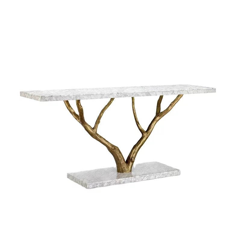 Console Modern Living Room Hallway Rectangle Wall Table 