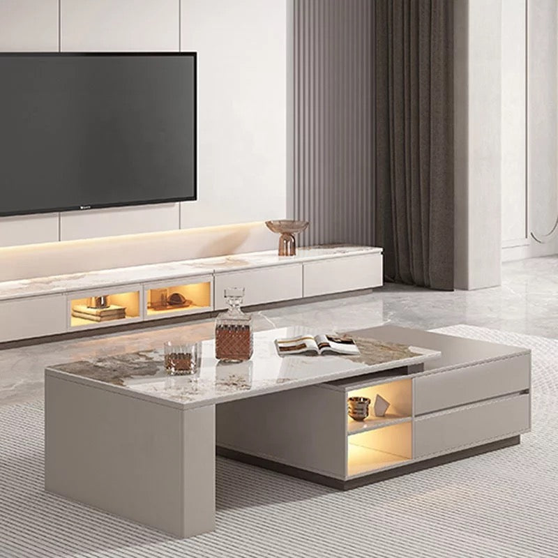 Coffee Table Combination Modern Light Luxury Living Room Side Table