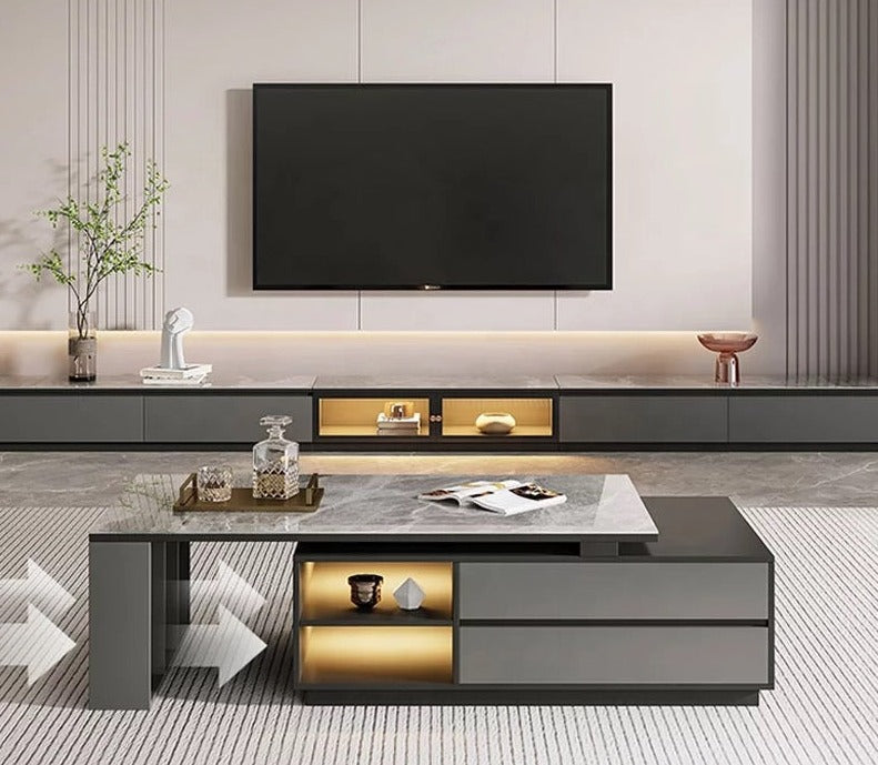 Coffee Table Combination Modern Light Luxury Living Room Side Table