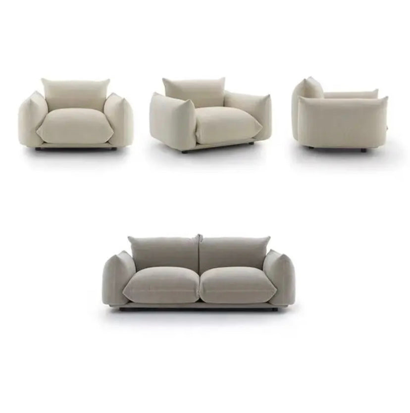 3 Seater Sofa Modern Cloud Winter Design Couches Living Room Office Salon Sofa Set