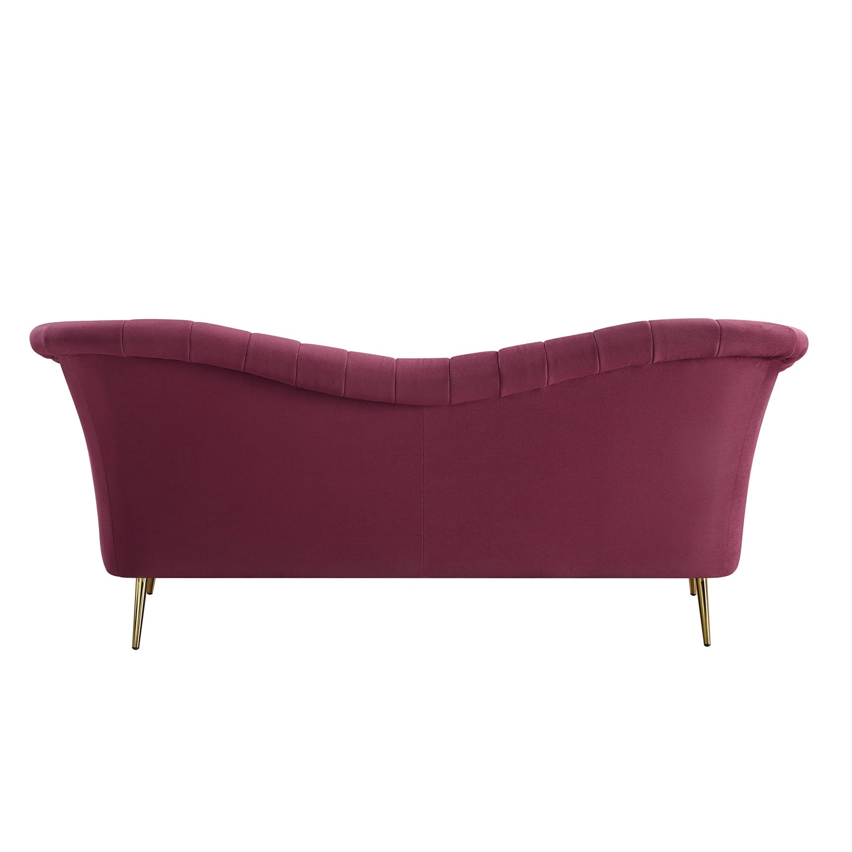 2 Seater Sofa Stylish Lip Shape Down Couch Living Room Salon Red Velvet Sofa