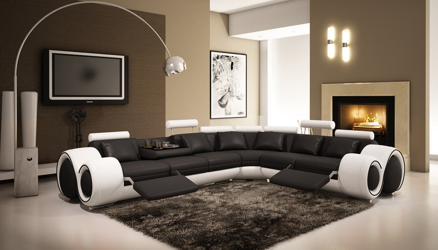 L Shaped Sofa Modern Environmentally Friendly Couch Living Room Sectional Leather Sofas