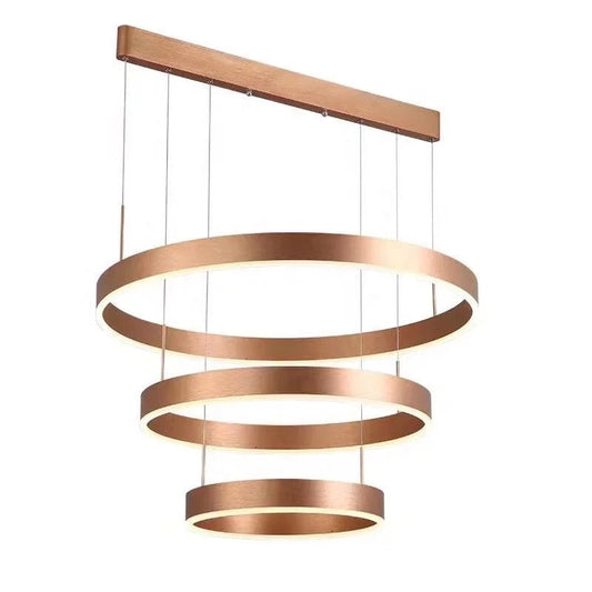 Pendant Light Large Gold Acrylic Chandelier