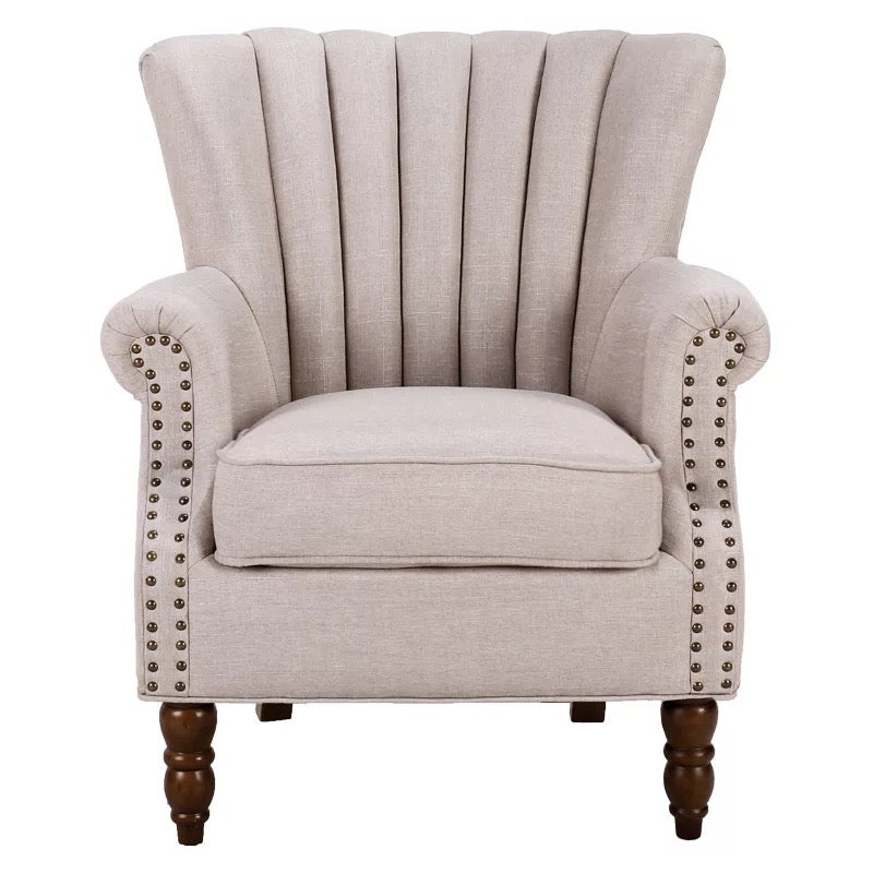 Armchair European Sessel Lobby Artistic Chesterfield Arm Chair