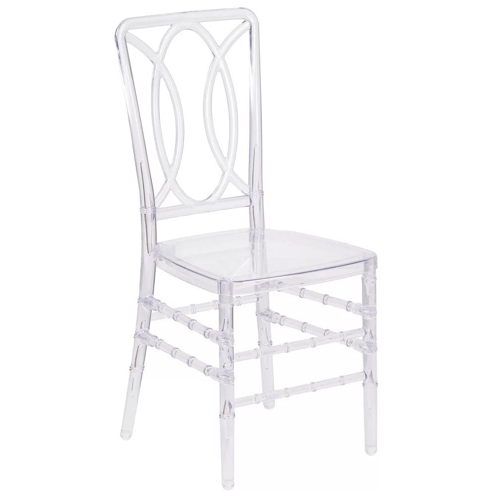 Ghost Chair Clear Masiv Plastic Resin Transparent Event Tiffany Chiavari Phoenix Event Chairs