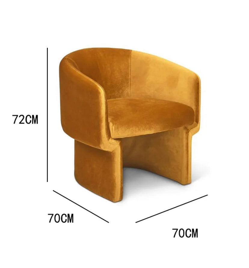 Arm Chair Modern Design Living Room Furniture Velvet Leisure Armchairs