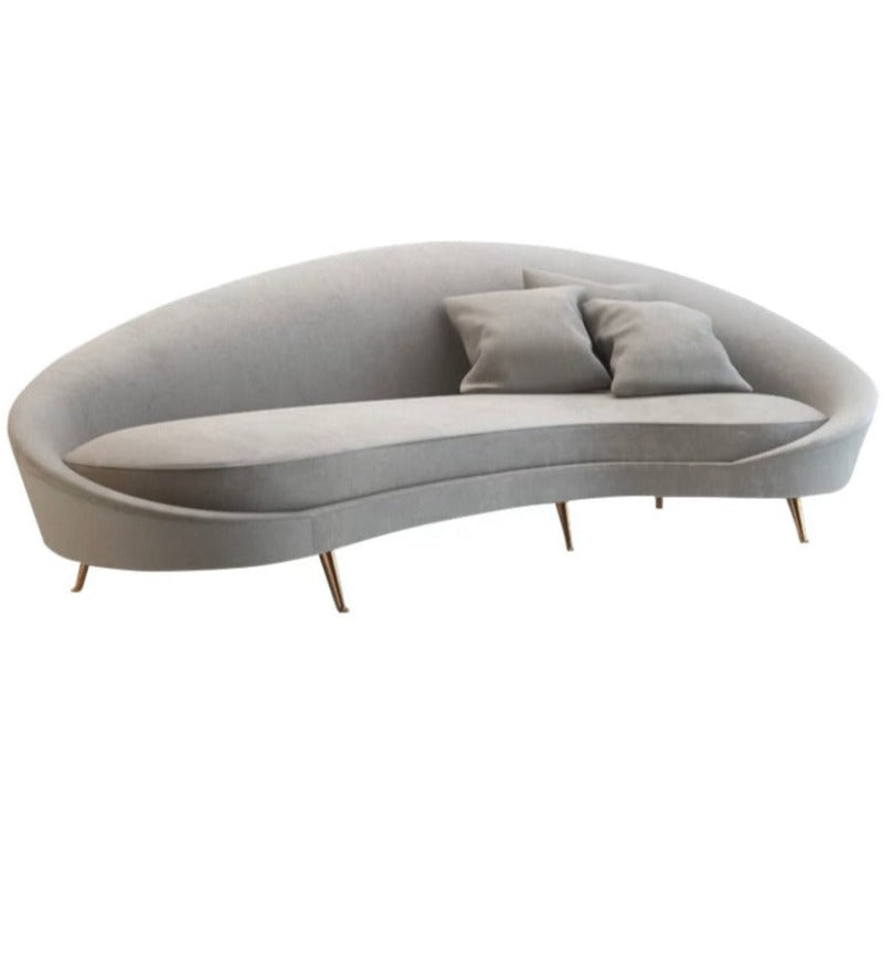 Sofa Artistic Arc Creative Living Room Modern Fabric Sofa