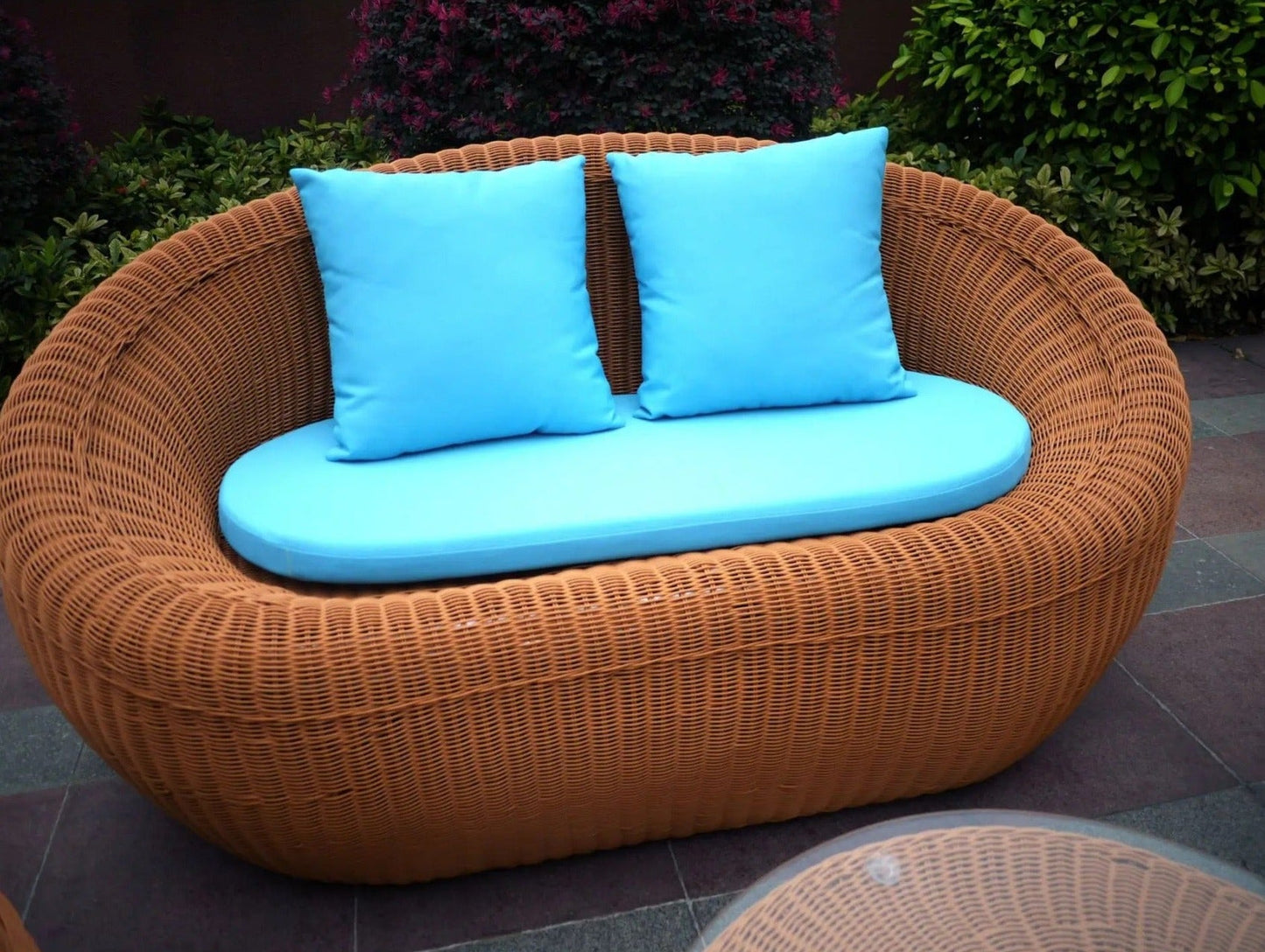 Outdoor Furniture Designer Hand Made Rattan Sofa Chair Combination Furniture Set