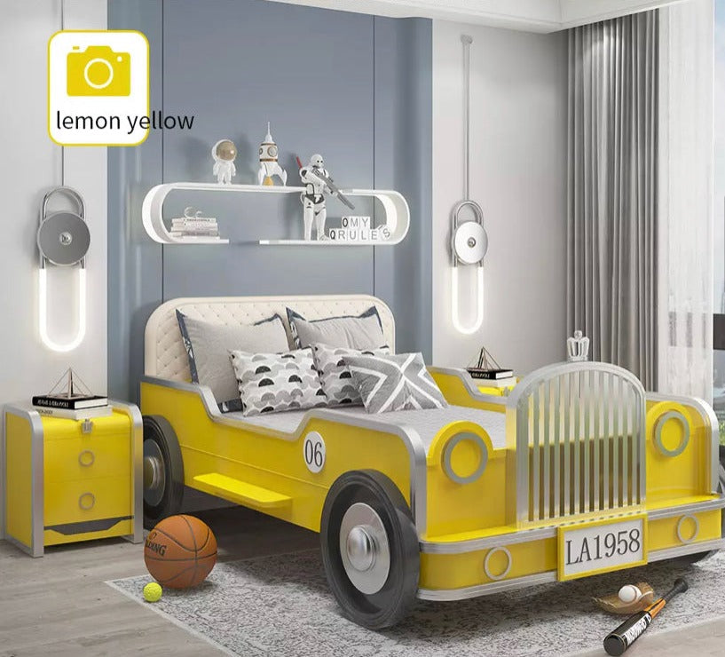 Kids Beds Pine And Birch Kids Bedroom Furniture Kinder Bett Car Race Car Beds