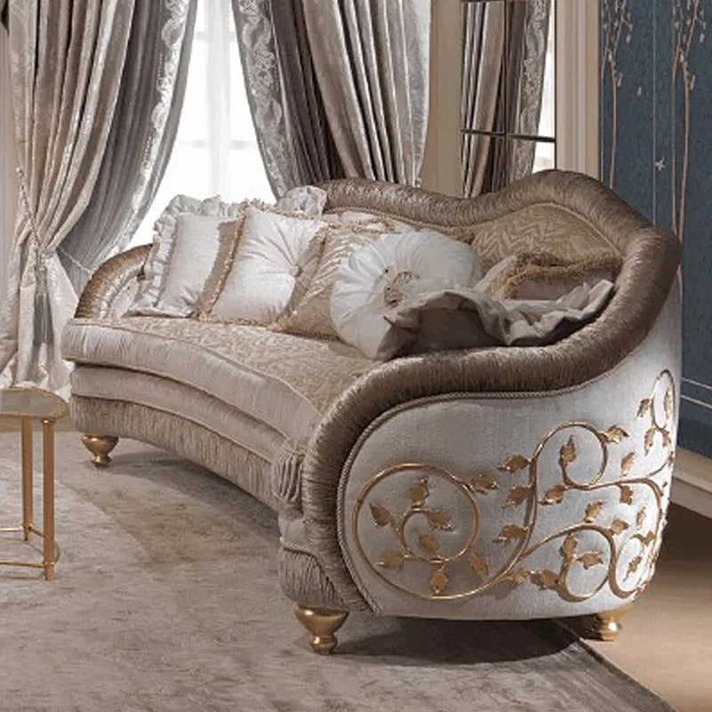 Bedroom Furniture Classic Antique Hand Made King Canopy Bed Set Luxury Design Wooden Furniture