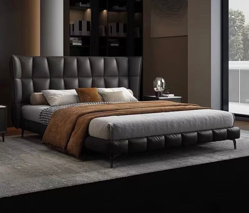 King Size Bed Modern Contemporary Style Bedroom Bed Luxury Kingsize Bett