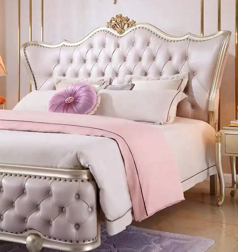 King Size Beds Furniture Bedroom Antique Style Betten Bedroom Furniture White Bed