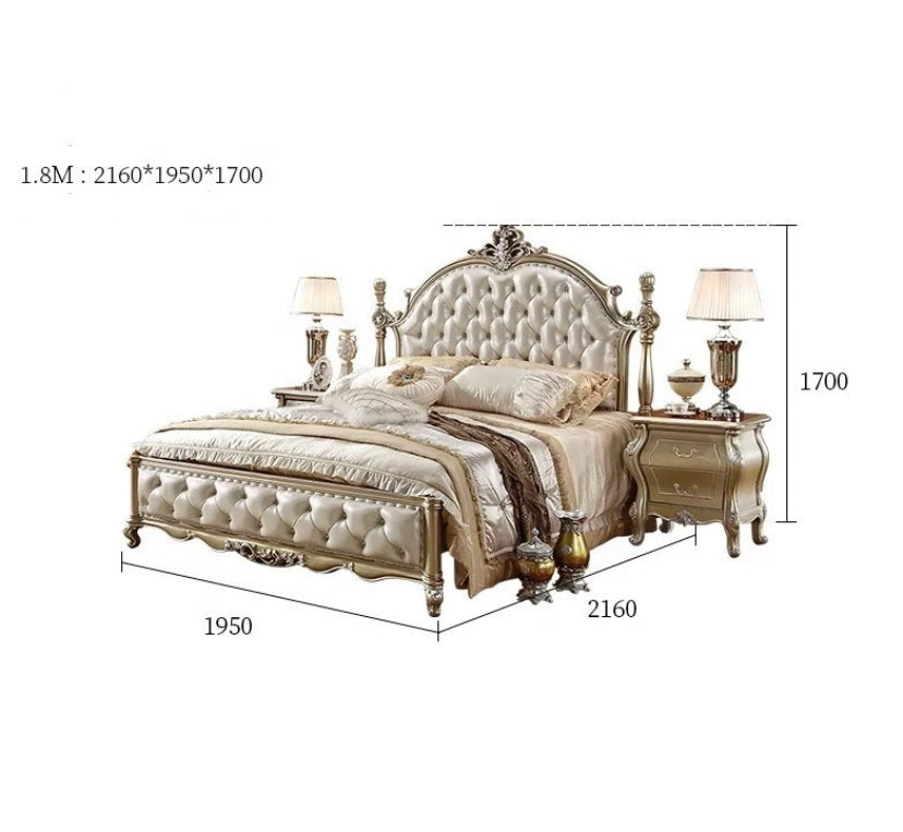 King Size Beds Furniture Bedroom Antique Style Betten Bedroom Furniture White Bed