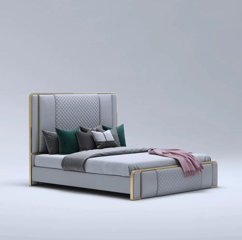 King Size Beds Italian Bedroom Furniture King Size Bett Modern Latest Europe Design Leather Luxury Beds