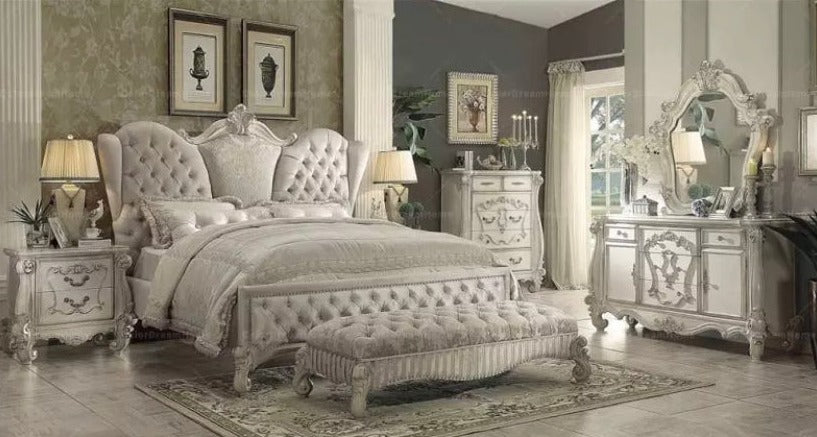 Victory Bed Bench Luxury Antique Bedroom Bench For Master Bedroom