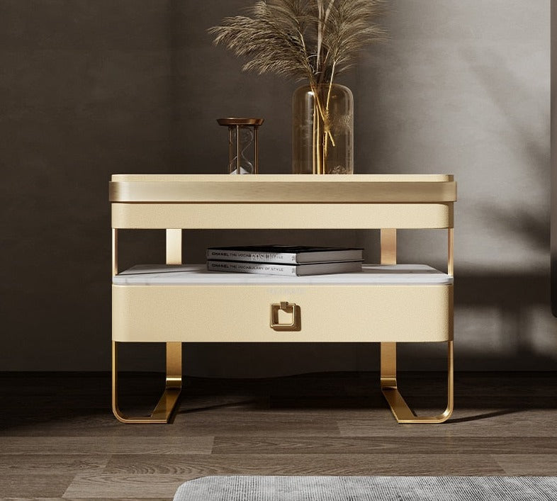 Bedside Cabinet Bedroom Nachttisch Luxury Italian Home Creative Bedside Nightstands