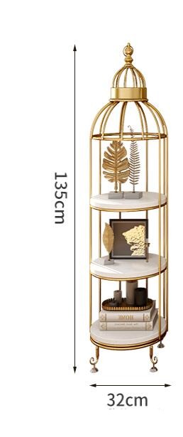 Storage Cabinets Living Room Nordic Racks Creative Bird Cage Shelf Flower Rack Book Schränke