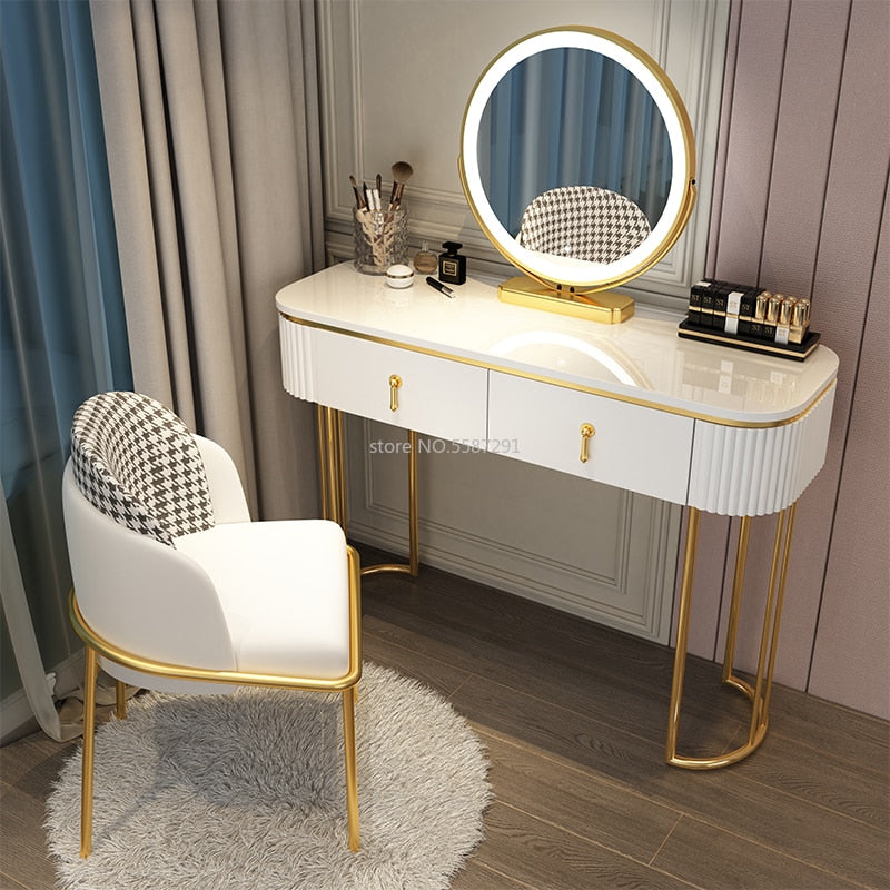 Bedroom Vanities Minimalist Schminktisch Set Bedroom Furniture Dressing Table Set