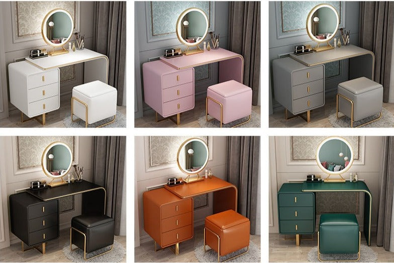 Dressing Table Set Vanity Dressing Table Bedroom Furniture Modern Luxury Schminktisch-Set