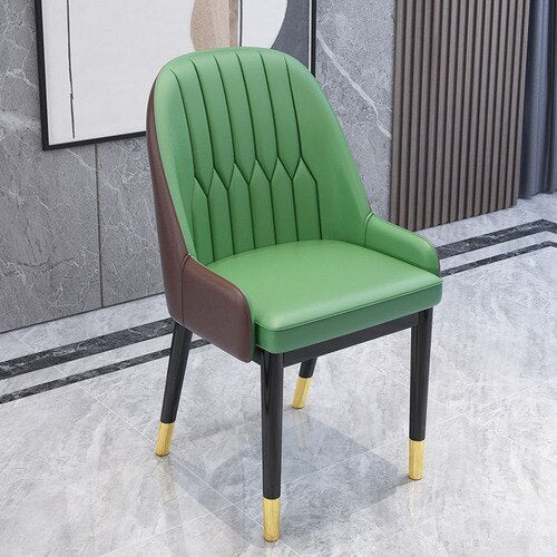 Round Chair Simple and Light Nordic Dining Chair Home Armchair Stool Desk Furniture