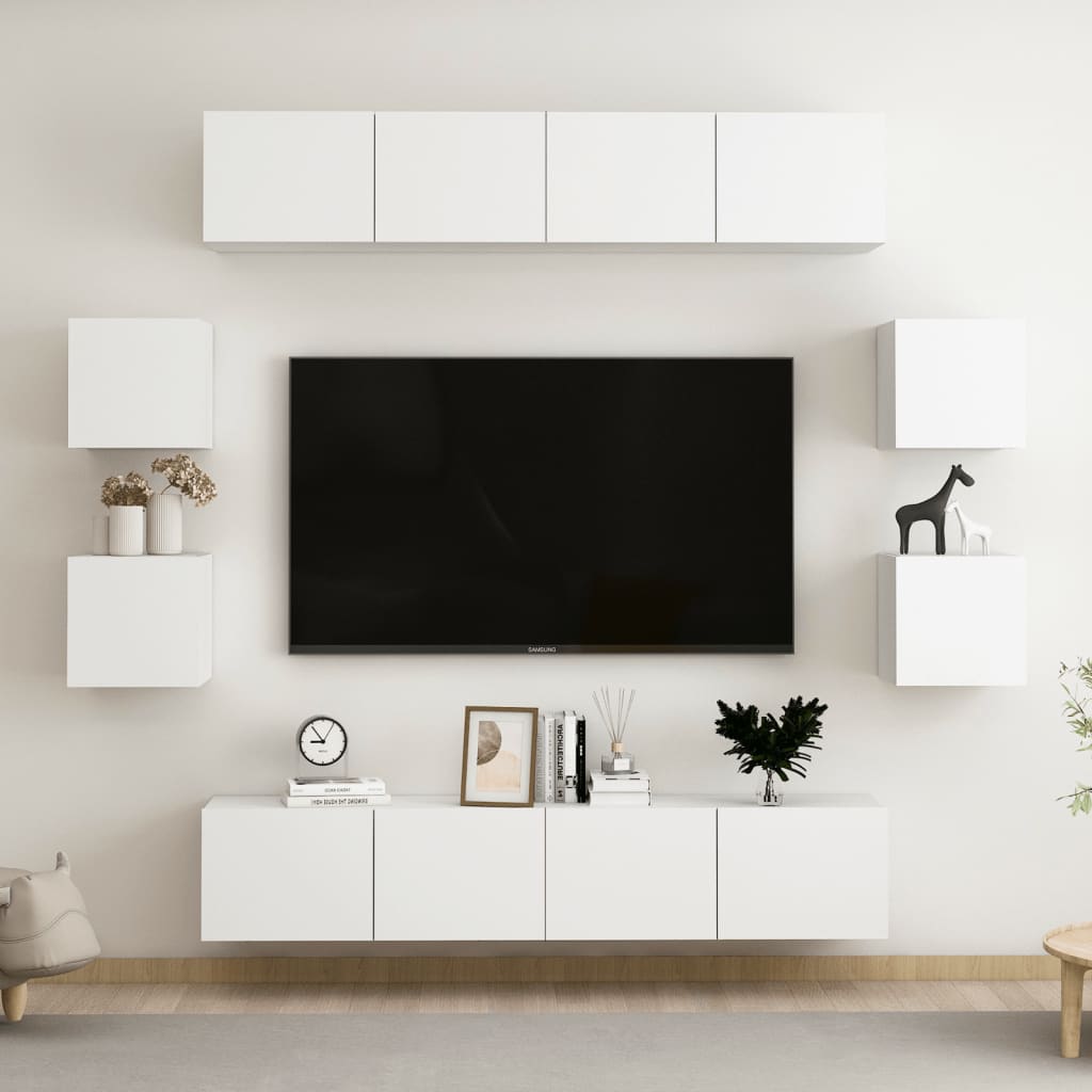 TV Stand Furniture Sets Modern TV Lowboard Combination TV Cabinet Sets