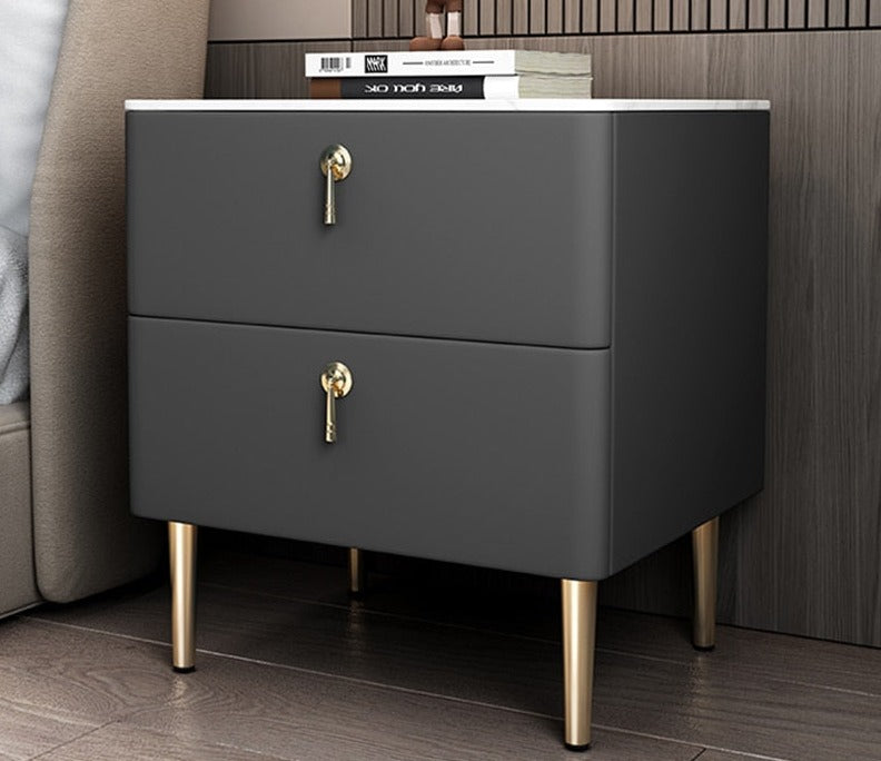 Bedside Cabinet Modern Solid Wood Nightstands Bedroom Bedside Nachttisch