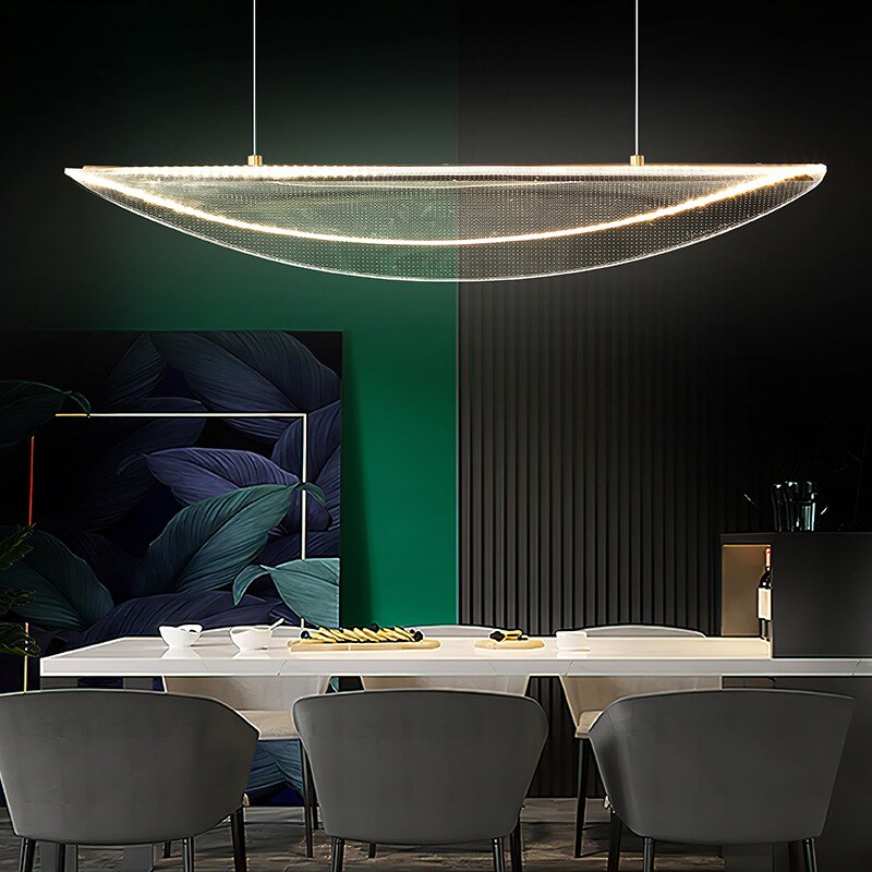 Pendant Light Nordic Led Modern Dining Strip Interior Pendant Lights