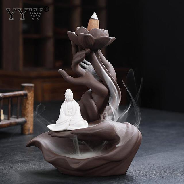 Incense Holder Waterfall Censer Decorative Art